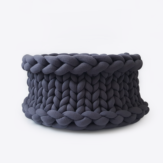 Cosulet animale de companie antracit 40 cm, Blanosic (lucrat manual)