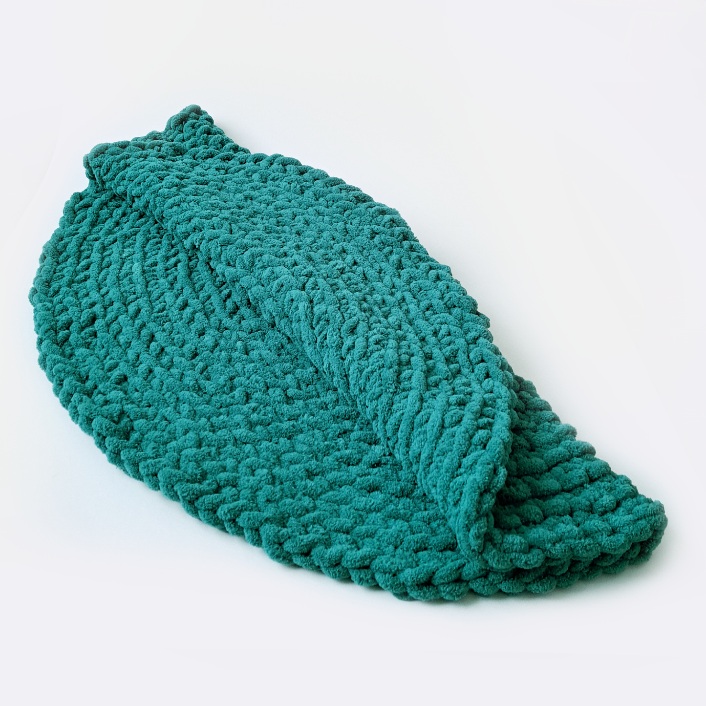 Covoras animale de companie verde smarald 80 cm, Blanosic (lucrat manual)