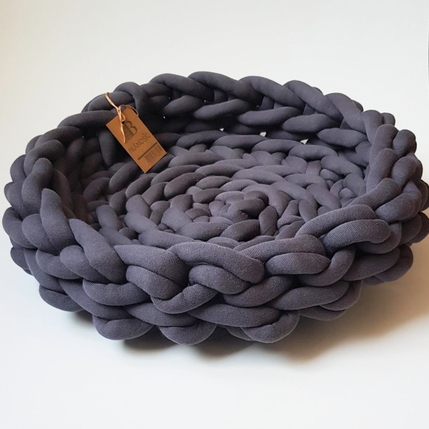 Culcus pisica antracit 50 cm, Blanosic (lucrat manual)