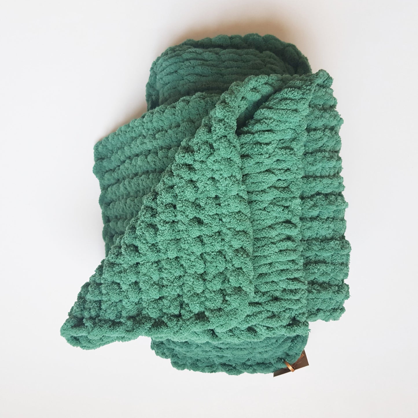 Set pernuta si paturica pentru pisici si caini, verde pin, 40x20 cm / 70x50 cm (lucrat manual)