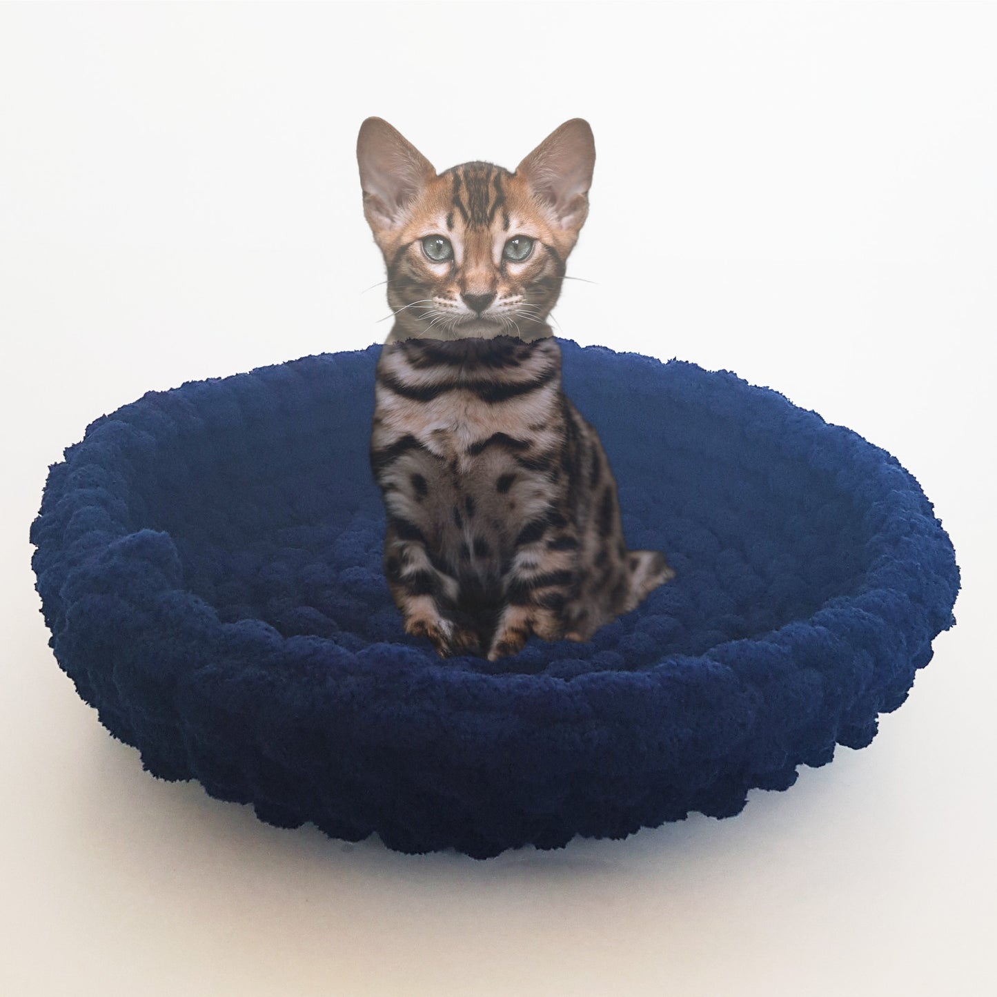 Cosulet animale de companie bleumarin 45 cm, Blanosic (lucrat manual)