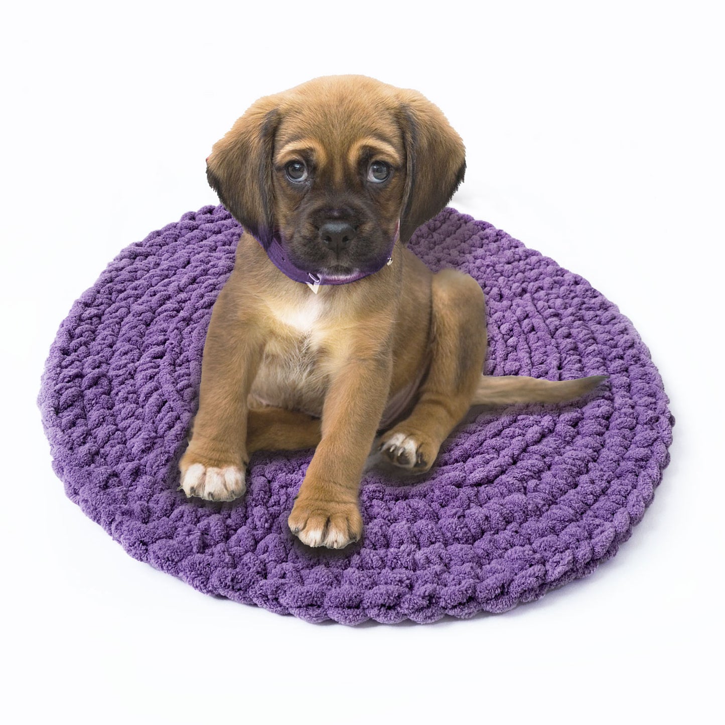 Covoras animale de companie lila 60 cm, Blanosic (lucrat manual)