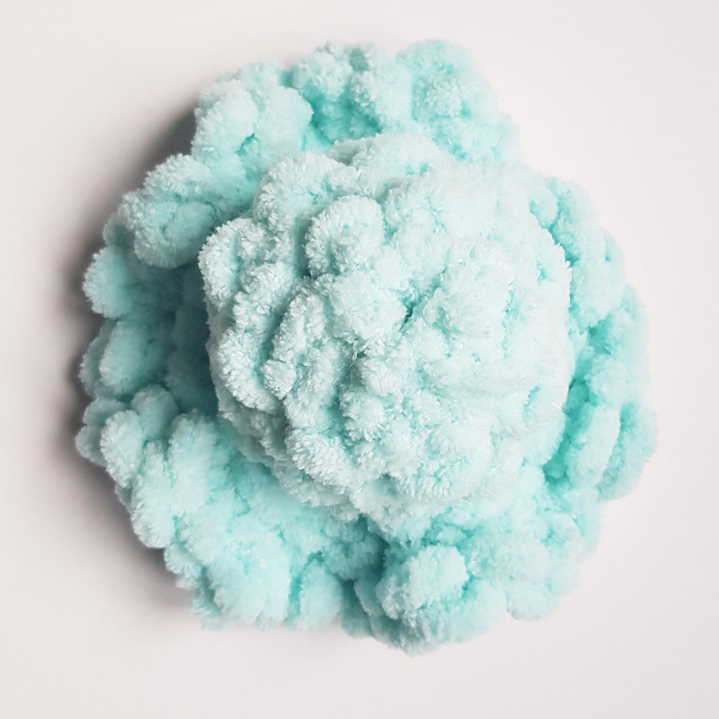 Jucarie catifelata pentru caini, Forma de caracatita, Verde menta, 18 cm, Blanosic (lucrata manual)