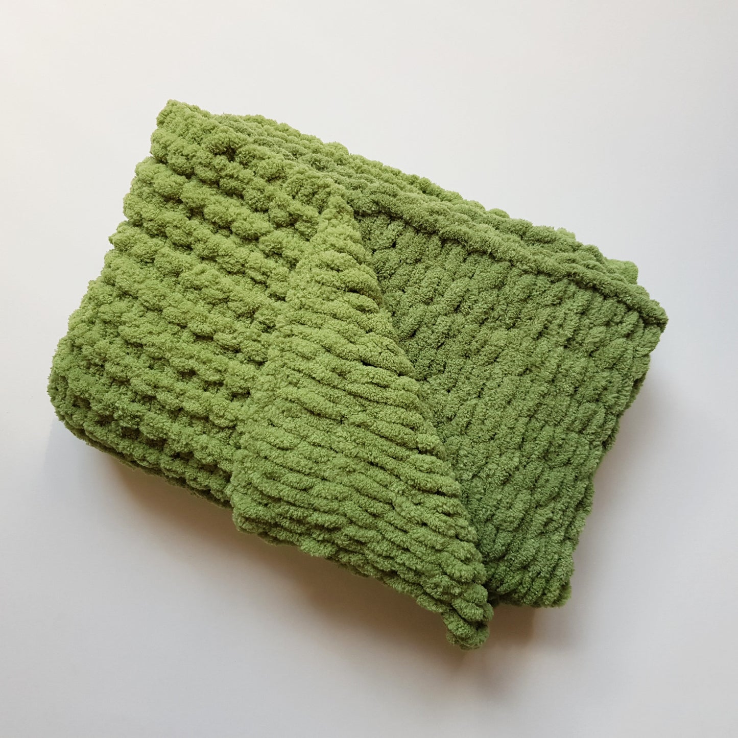 ZUF - Paturica copil, verzuie, 70x100 cm, Blanosic (lucrata manual)